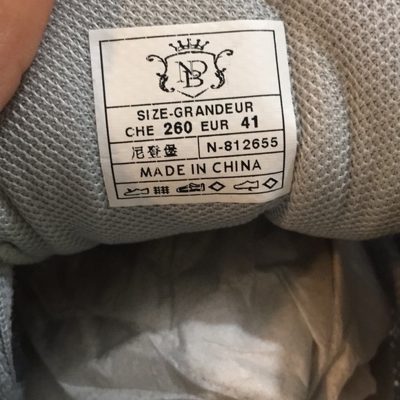 Grey men's athletic shoe, size 41 - Picture 7 of 7